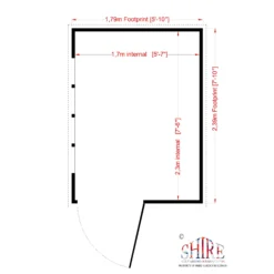 Shire Security Cabin 8x6 Ft Pent Shiplap Wooden Shed With Floor 8 Shire Security Cabin 8x6 Ft Pent Shiplap Wooden Shed With Floor -Bestway Garden Sales Store shire security cabin 8x6 ft pent shiplap wooden shed with floor5019804112166 02t