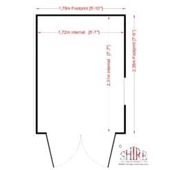 Shire Warwick 8x6 Ft Apex Shiplap Wooden Shed With Floor 13 Shire Warwick 8x6 Ft Apex Shiplap Wooden Shed With Floor -Bestway Garden Sales Store shire warwick 8x6 ft apex shiplap wooden shed with floor5019804112241 02t
