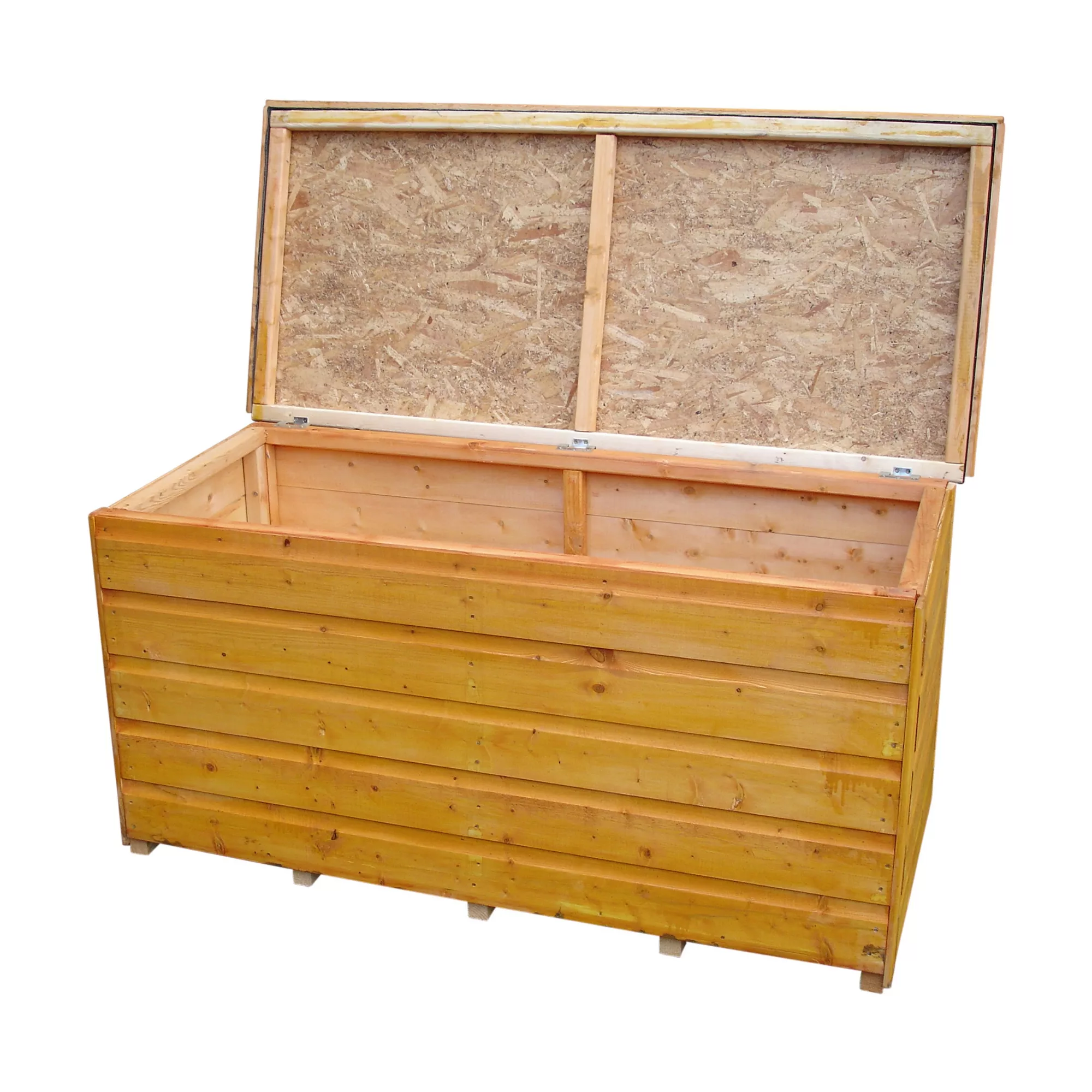 Shire Wooden 4x2 Garden Storage Box 1 Shire Wooden 4x2 Garden Storage Box