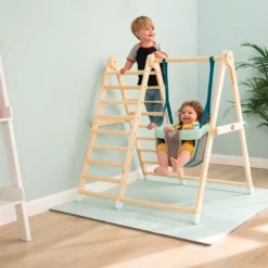 TP Toys Climbing Frame With Swing -Bestway Garden Sales Store tp toys climbing frame with swing5021854116858 01i bq