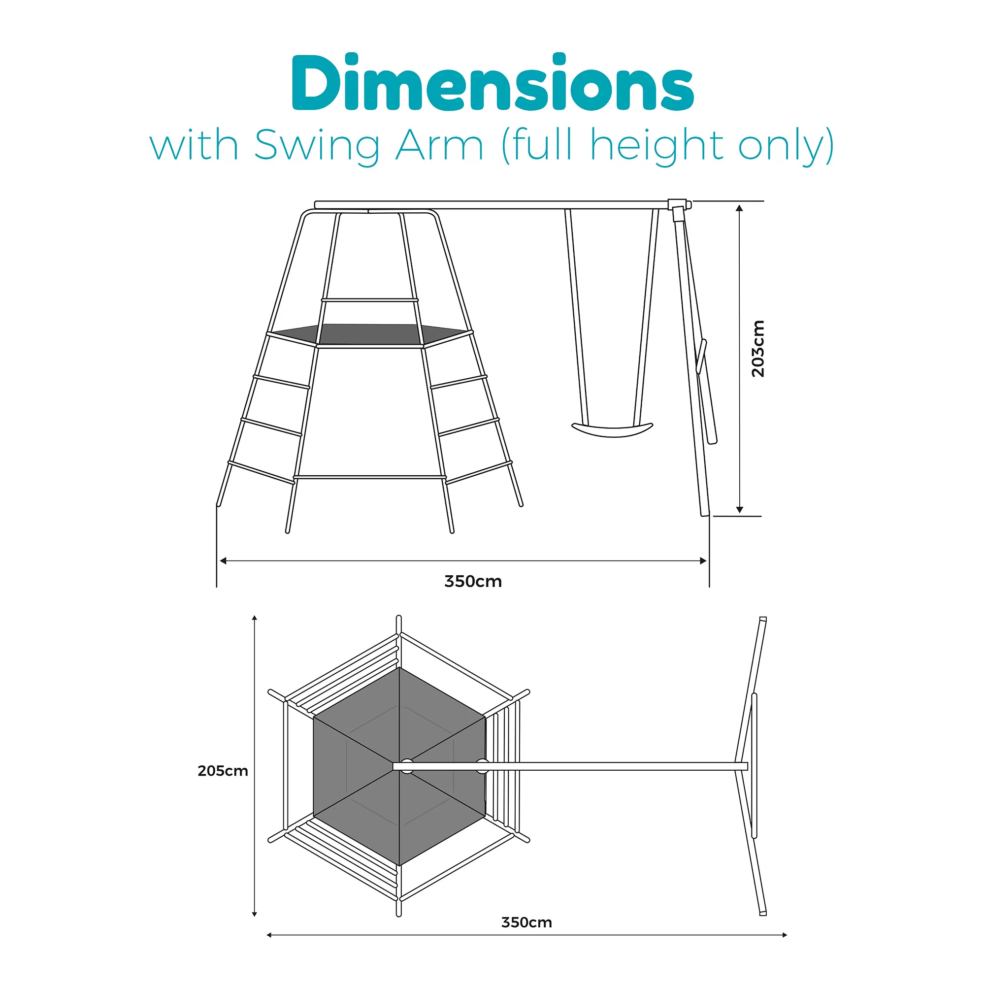 TP Toys Playhouse With Swing 11 TP Toys Playhouse With Swing - Image 11
