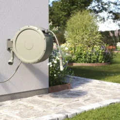 Verve Wall-mounted Auto Hose Reel Set (L)35m -Bestway Garden Sales Store verve wall mounted auto hose reel set l 35m5059340250977 05i