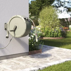 Verve Wall-mounted Manual Hose Reel Set (L)40m -Bestway Garden Sales Store verve wall mounted manual hose reel set l 40m5059340251004 05i