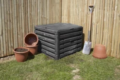 Verve Wood Effect Composter 400L -Bestway Garden Sales Store verve wood effect composter 400l5063022039118 01i