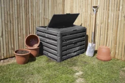 Verve Wood Effect Composter 400L -Bestway Garden Sales Store verve wood effect composter 400l5063022039118 03i